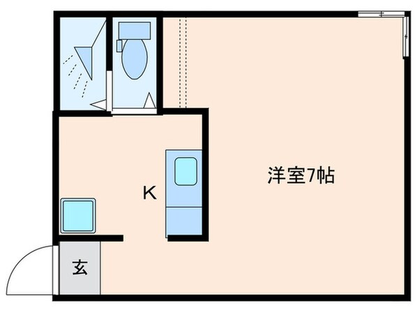 カサ・デ・ソ－ラ四条の物件間取画像